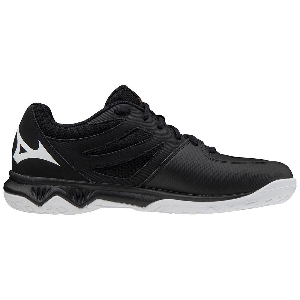 Sapatilhas Voleibol Mizuno Thunder Blade 2 - Mulher - Pretas/Branco - SXPLB8210